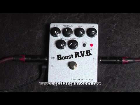Tech 21 Boost RBV w/trails Demo Reverb - YouTube