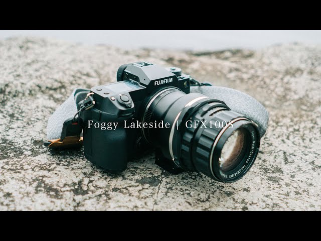 Foggy Lakeside on FUJIFILM GFX100S & PENTAX67 SMC TAKUMAR 105mm F2