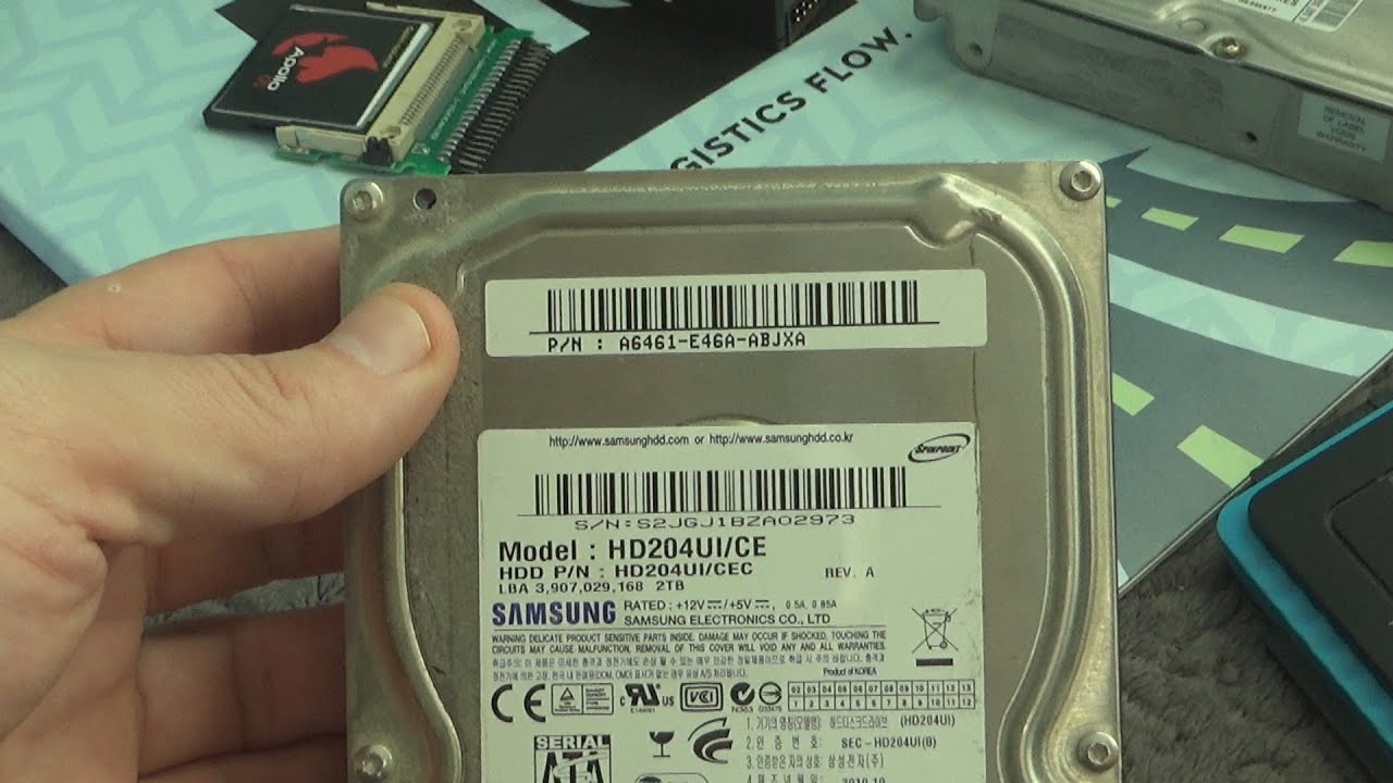 Samsung Spinpoint F4EG HD204UI CE 2TB HDD Hard Drive Review - YouTube