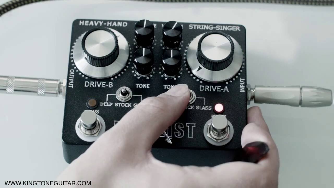 KING TONE GUITAR THE DUELLIST – PEDALBOARD FRIENDLY | TONE BLUE