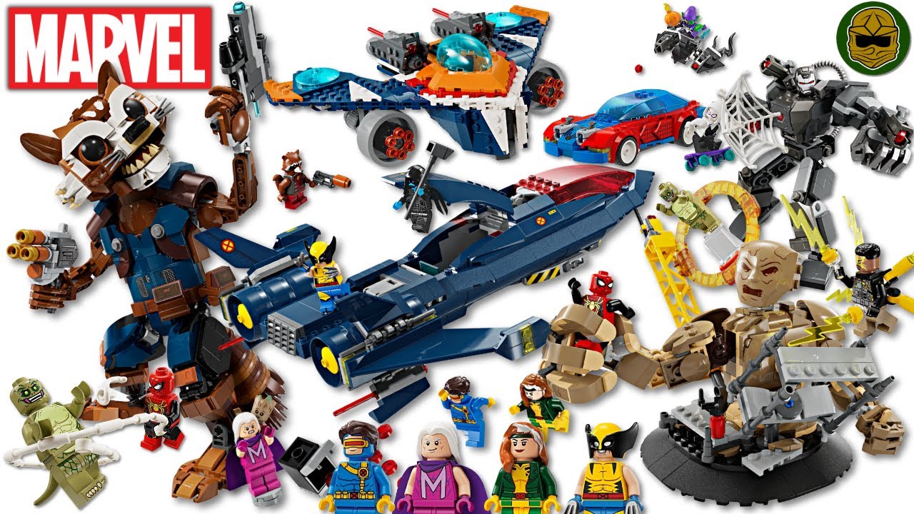 Incredible X-Men X-Jet & Venomized Villains: Winter 2024 LEGO