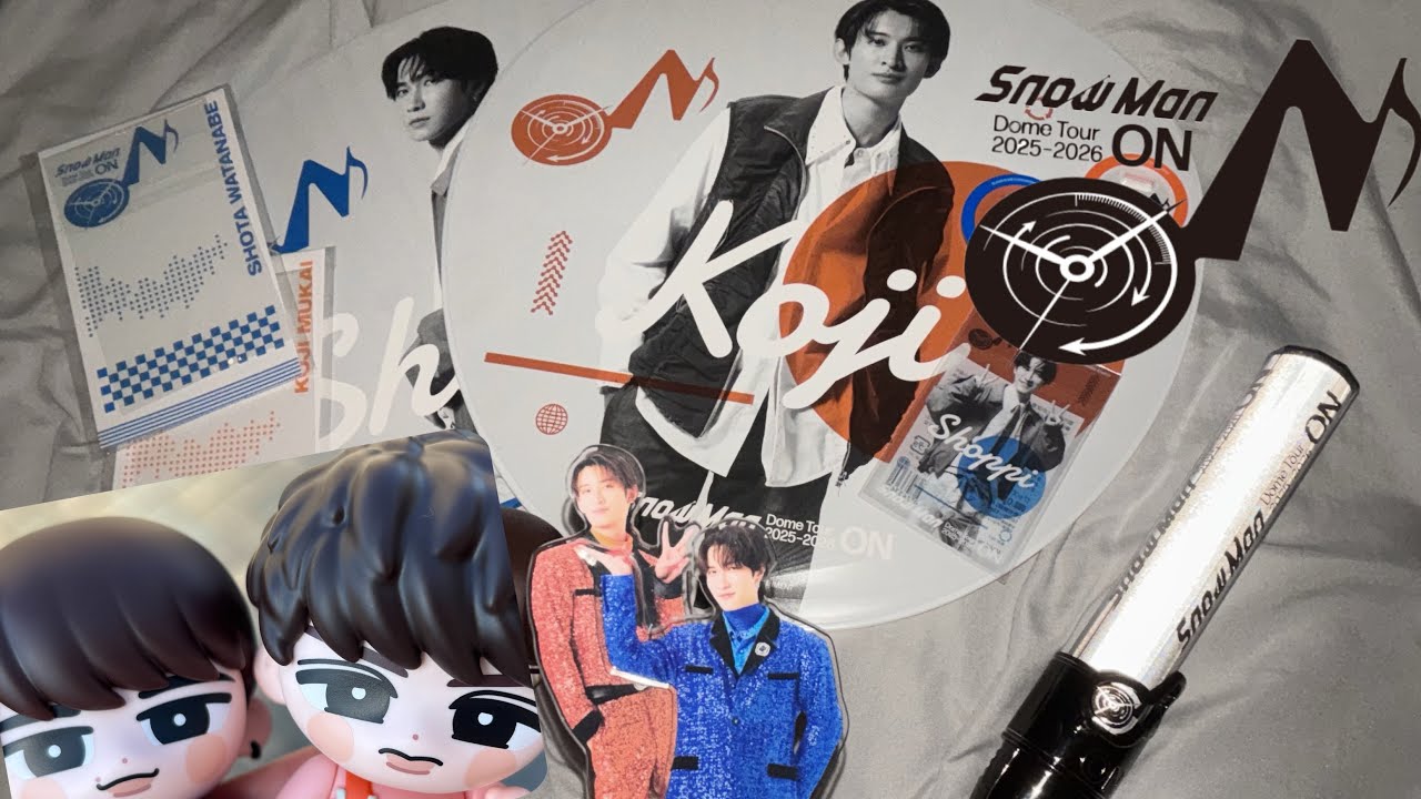 Snow Man Dome TOUR 2025-2026 ON Merchandise Purchase Introduction