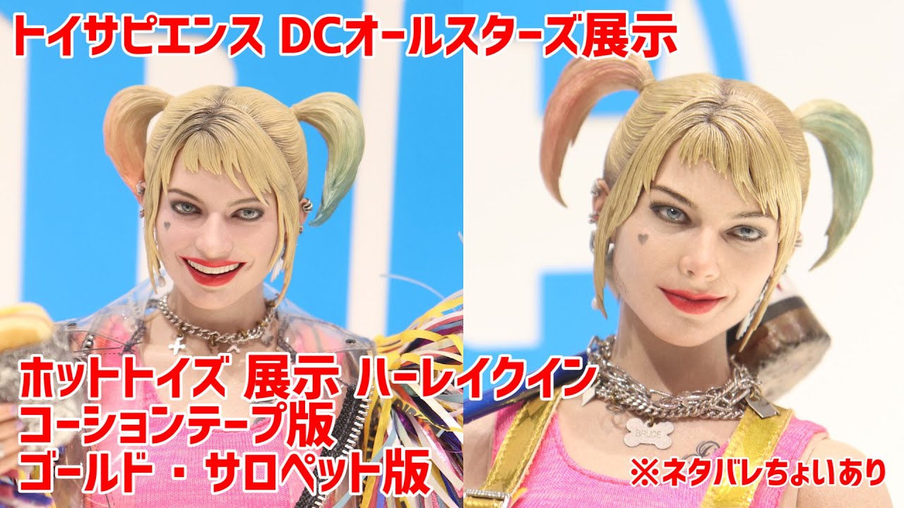 フィギュア】DCオールスターズ展示 ハーレイクイン 2種 HOTTOYS DC ALL