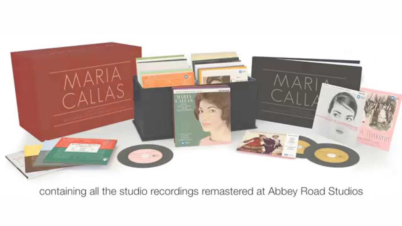 マリア・カラス／スタジオ録音リマスター・エディション全集（69CD
