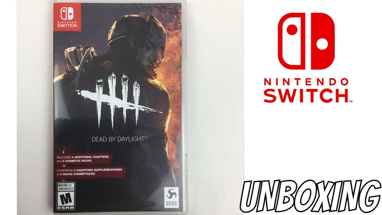 NINTENDO SWITCH DEAD BY DAYLIGHT GAME UNBOXING - YouTube