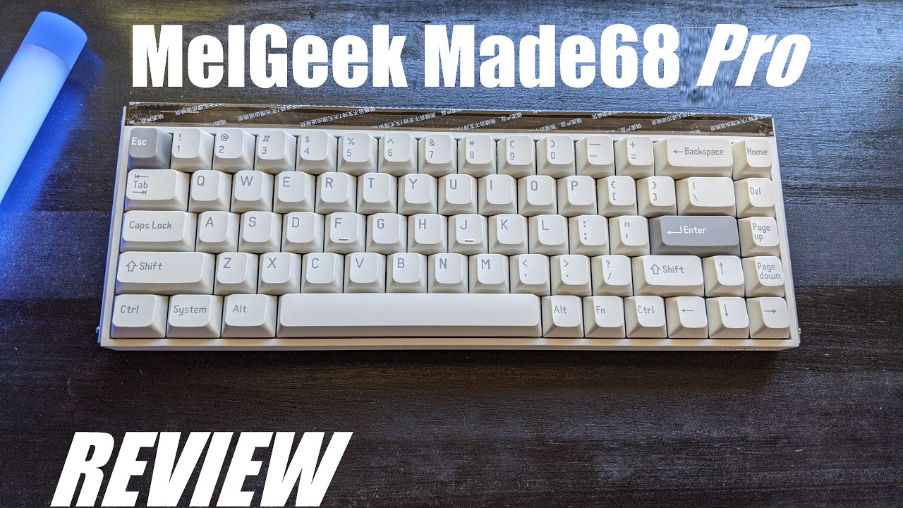 REVIEW: MelGeek MADE68 Pro Magnetic Switch Keyboard - Adjustable