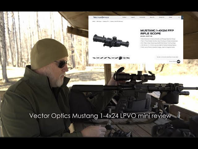 Review of the Vector Optics Mustang 1-4x24 LPVO - YouTube