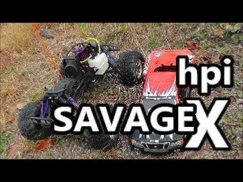 HPI Savage X『ラジコン』エンジン始動不良から復活までの一部始終