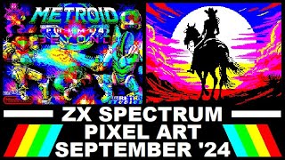 ZX Spectrum: PIXEL ART from SEPTEMBER 2024 - YouTube