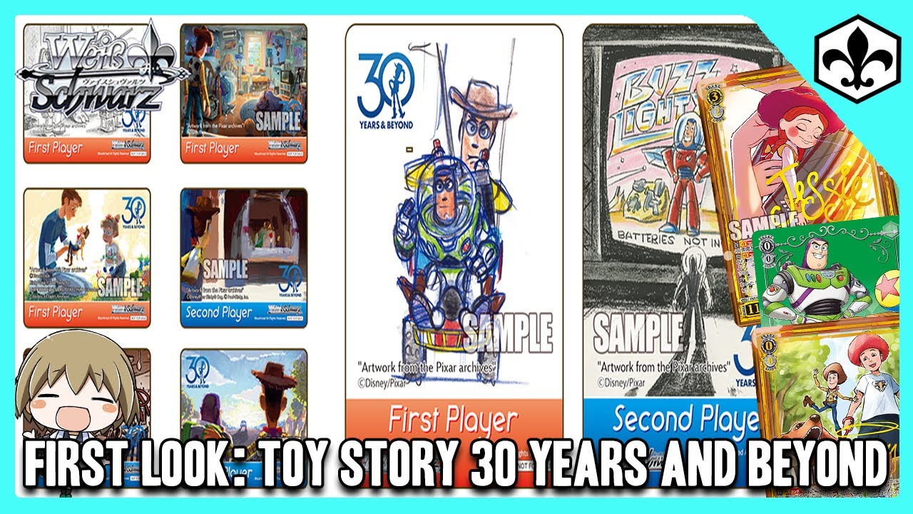 First Look: Toy Story 30 Years and Beyond Set! [Weiss Schwarz