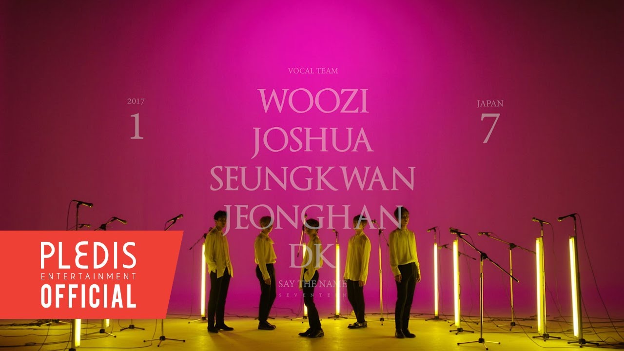 SPECIAL VIDEO] '17 JAPAN CONCERT Say the name #SEVENTEEN' VOCAL