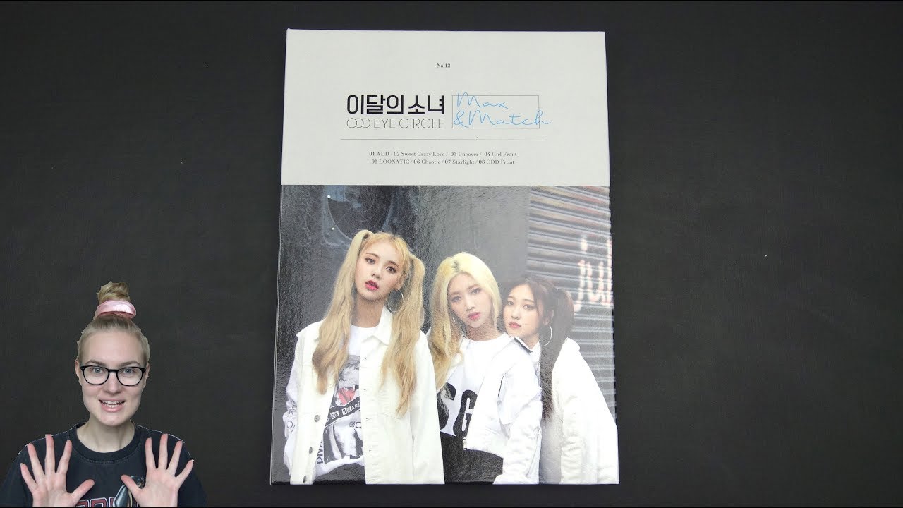 Unboxing Odd Eye Circle (LOONA) 1st Mini Album Repackage Max