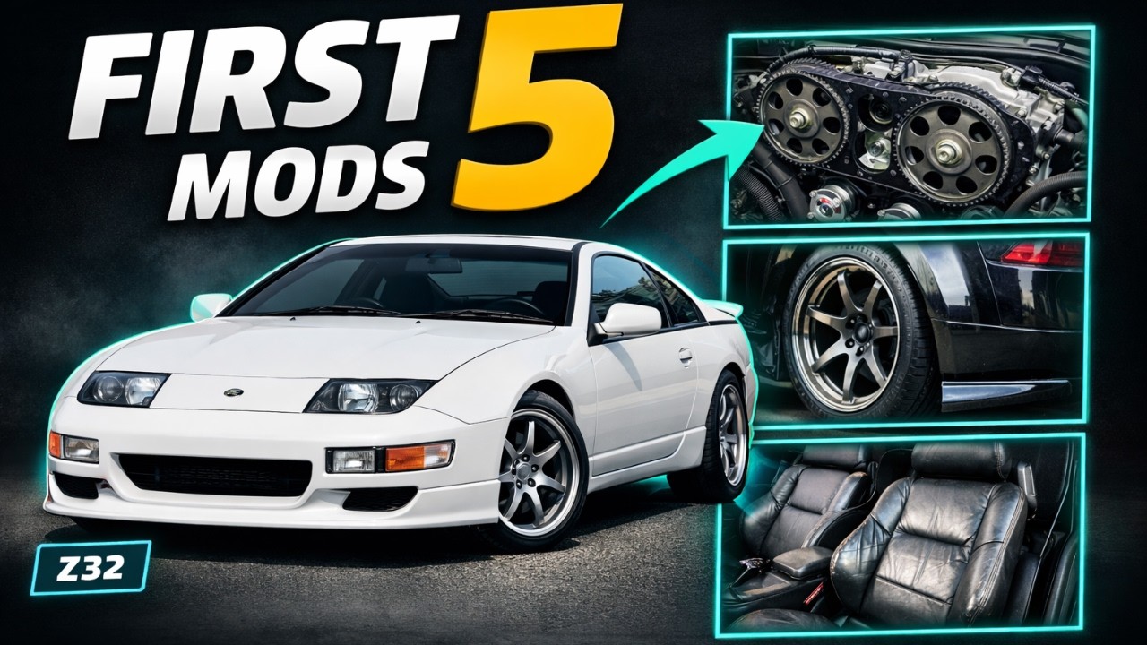 The First 5 Mods I'd Do to a Stock 300ZX (Beginner Owner Guide