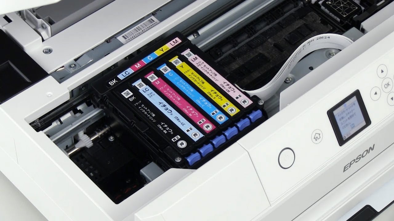 インクが残っている場合の消耗品の交換方法（エプソン EP-711A,EP-710A