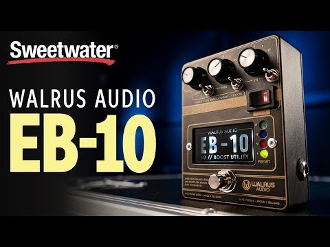 Walrus Audio EB-10 Preamp Pedal Demo - YouTube