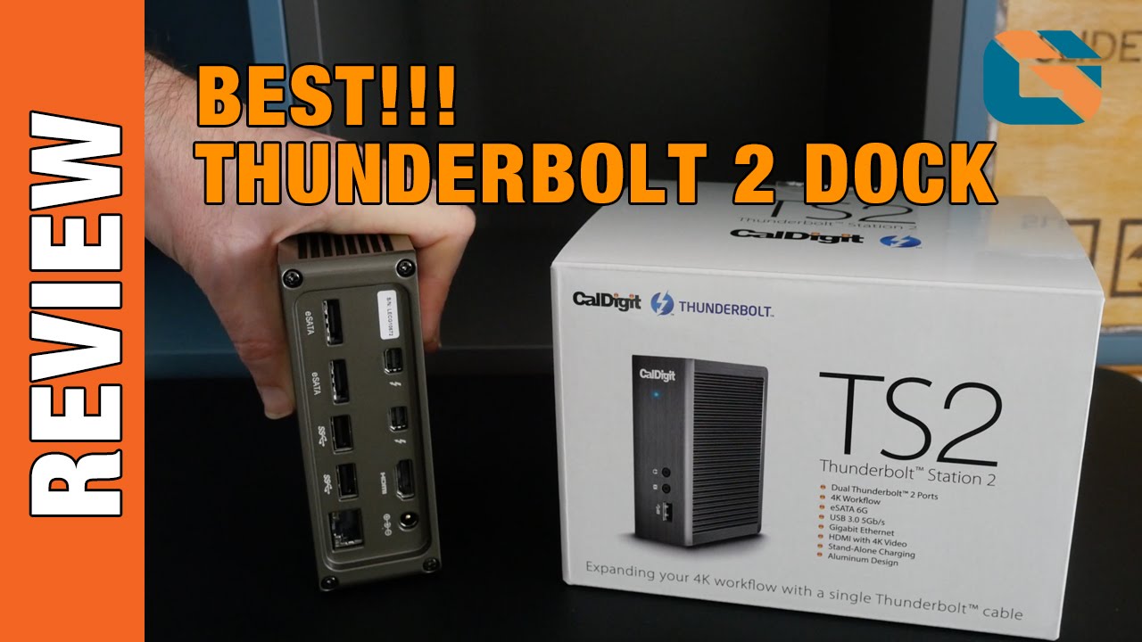 CalDigit Thunderbolt Station 2 Review - YouTube
