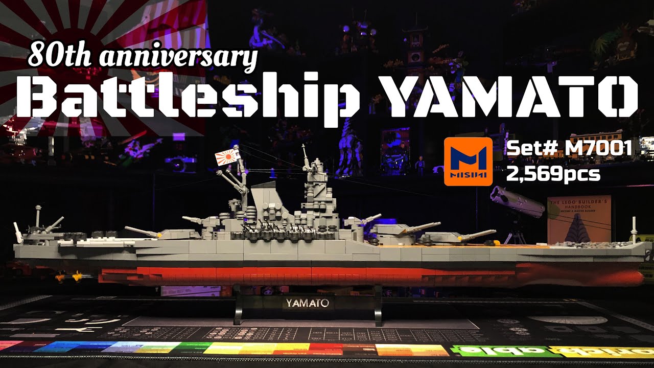 BUILDING SET REVIEW - ‪@MisiniBricks‬ 80th Anniversary Battleship