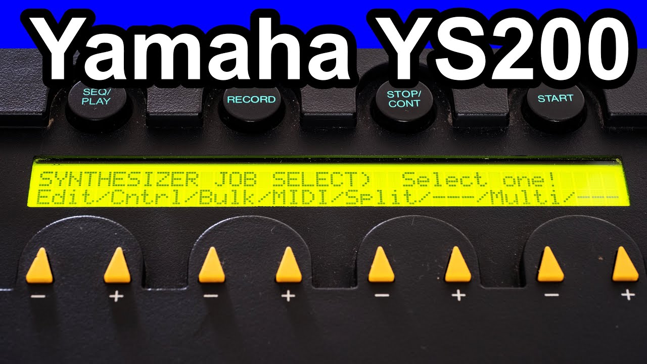 Yamaha RCD101 Voice Card (for YS100 YS200 B200 TQ5 FM Synthesizers