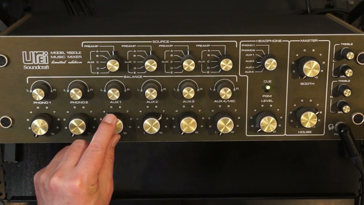 GH STREAMING PASSION DJ MIX - UREI1620LE/ALPHA MUSIQUE MODEL1000