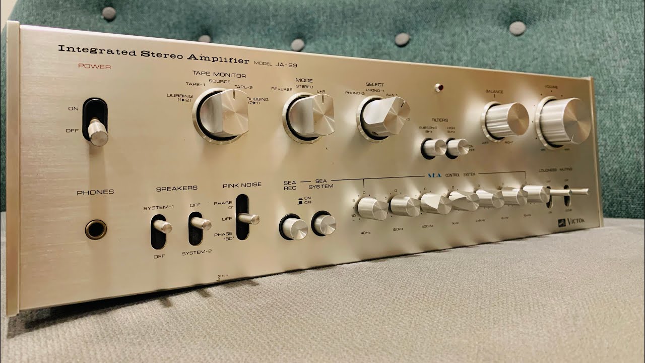 Victor JA - S9 Integrated Pre-Main Stereo Sound Effect Amplifier