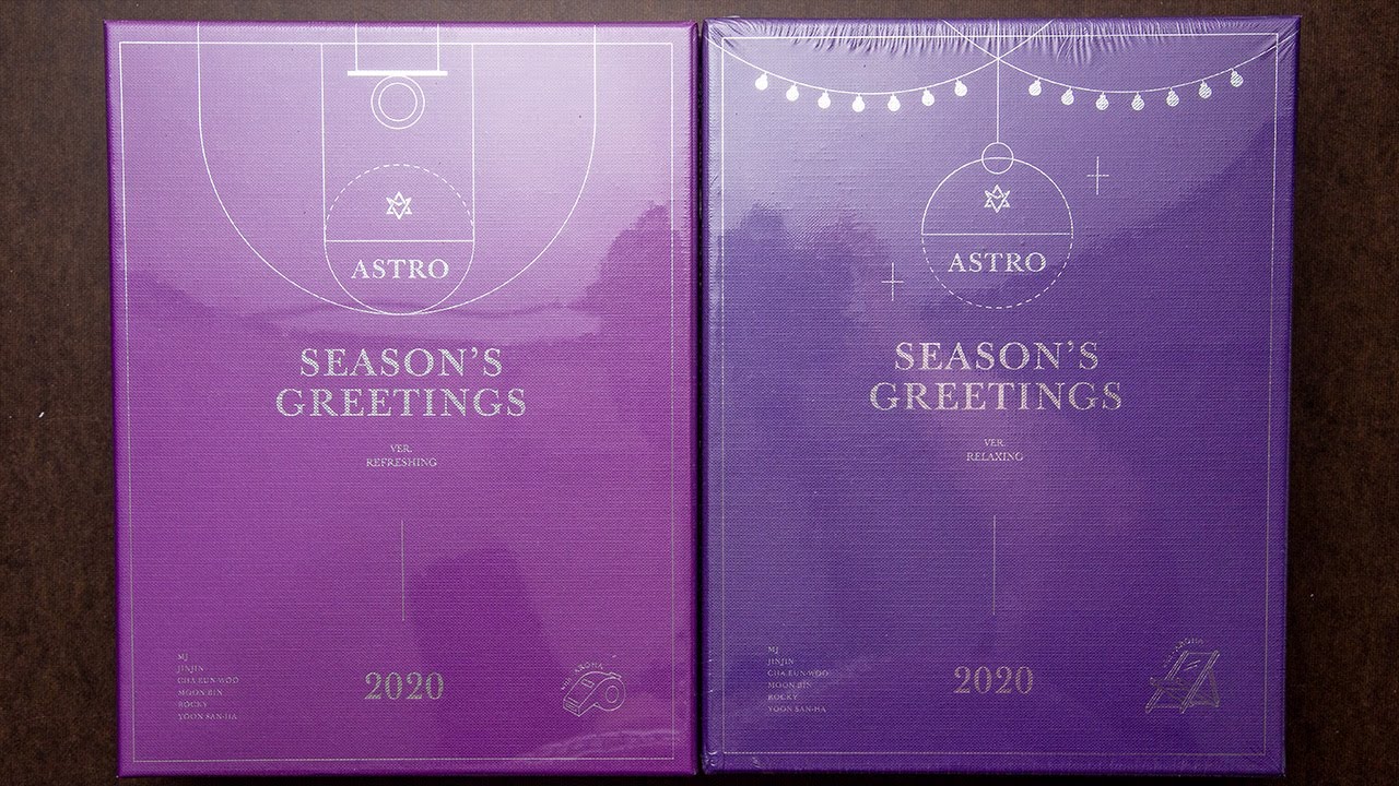 Unboxing | Astro 2020 Season's Greetings (Relaxing + Refreshing
