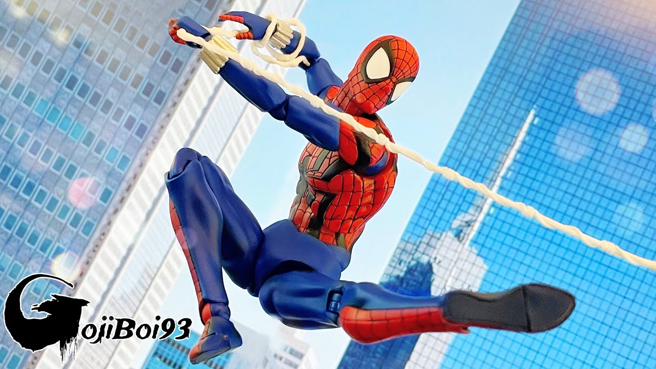 Mafex Spider-Man -Ben Reilly Comic Ver.- Review - YouTube