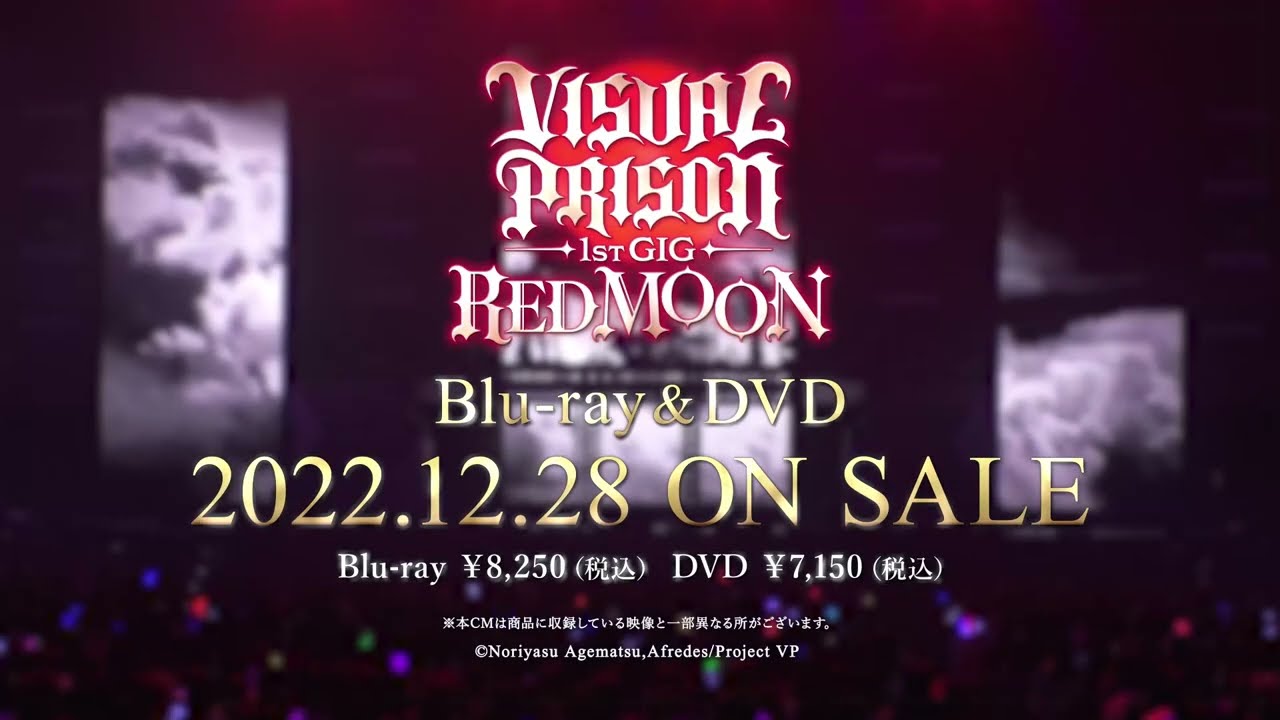 ヴィジュアルプリズン』 1stライブ Blu-ray ＆ DVD 発売中