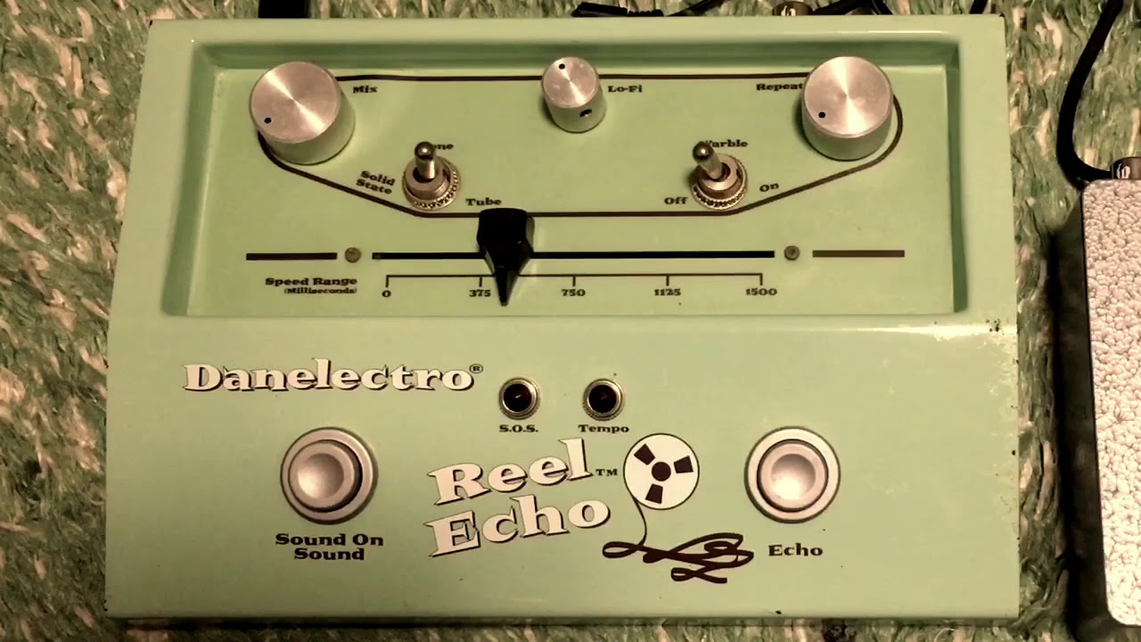 Danelectro DTE-1 REEL ECHO | Sound Check【魔法の箱研究所】 - YouTube