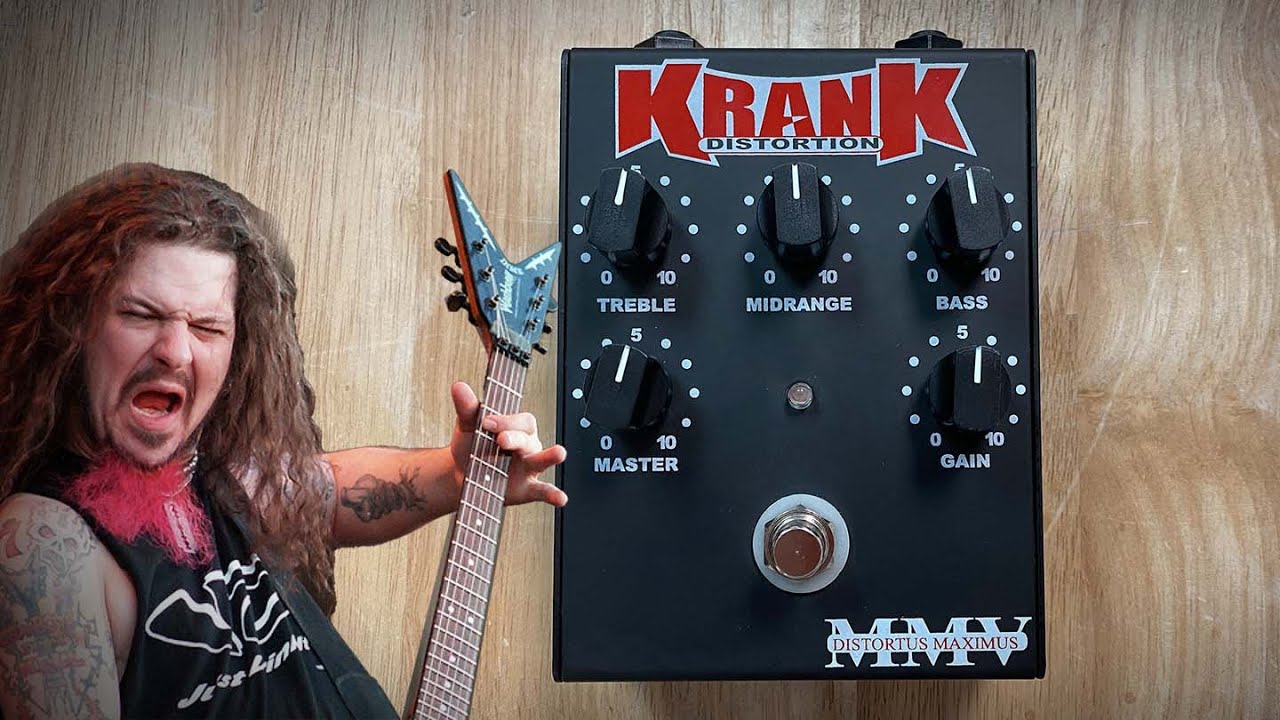 Brand New Krank Distortus Maximus Pedal! - YouTube