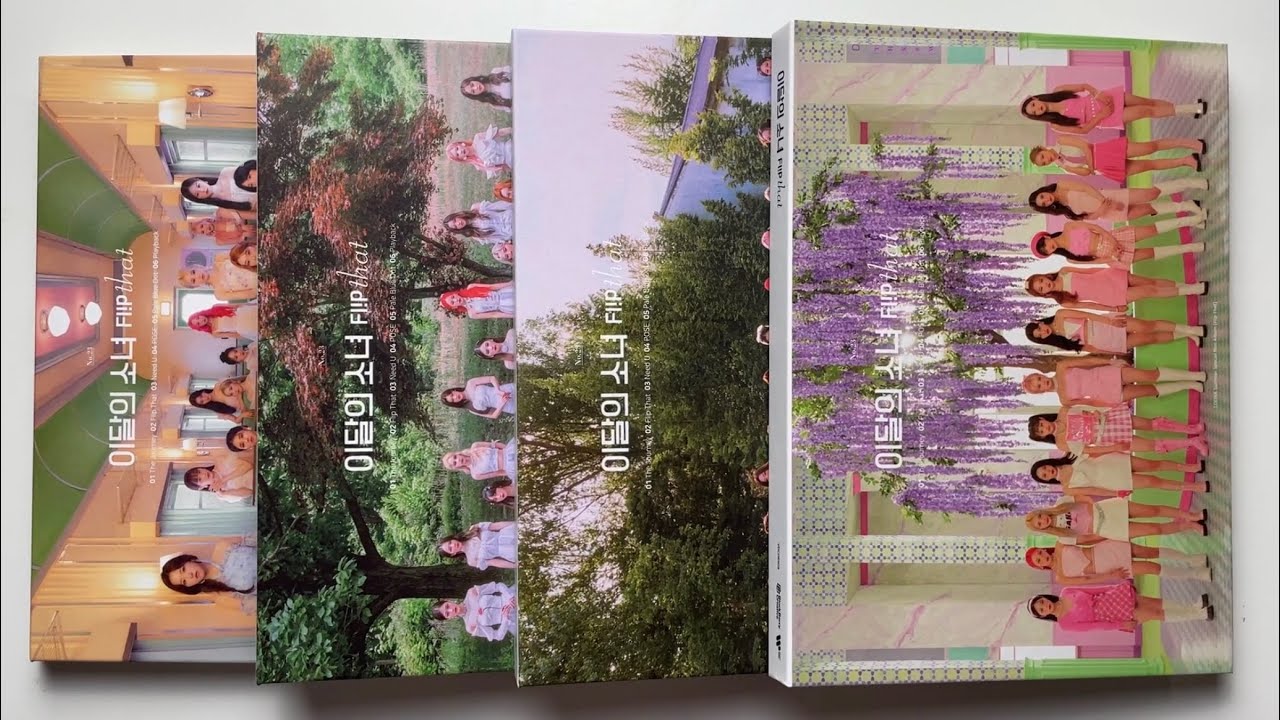 ♡Unboxing LOONA 이달의 소녀 Summer Special Mini Album Flip That