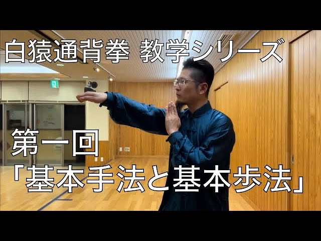 通背拳】基本手型(白猿通背拳・祁氏五行通背拳) - YouTube
