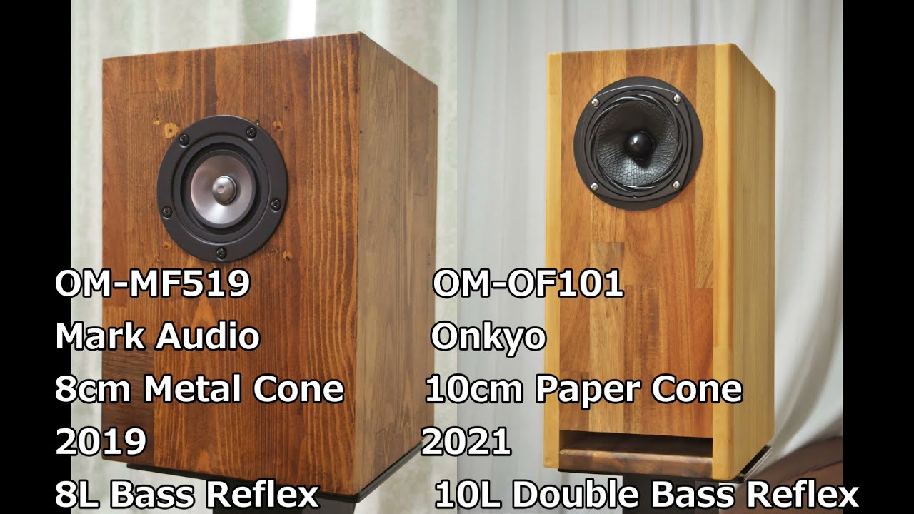 OM-OF101(Onkyo) ONTOMO Mook SPeaker Unit Comparison(1st Impression