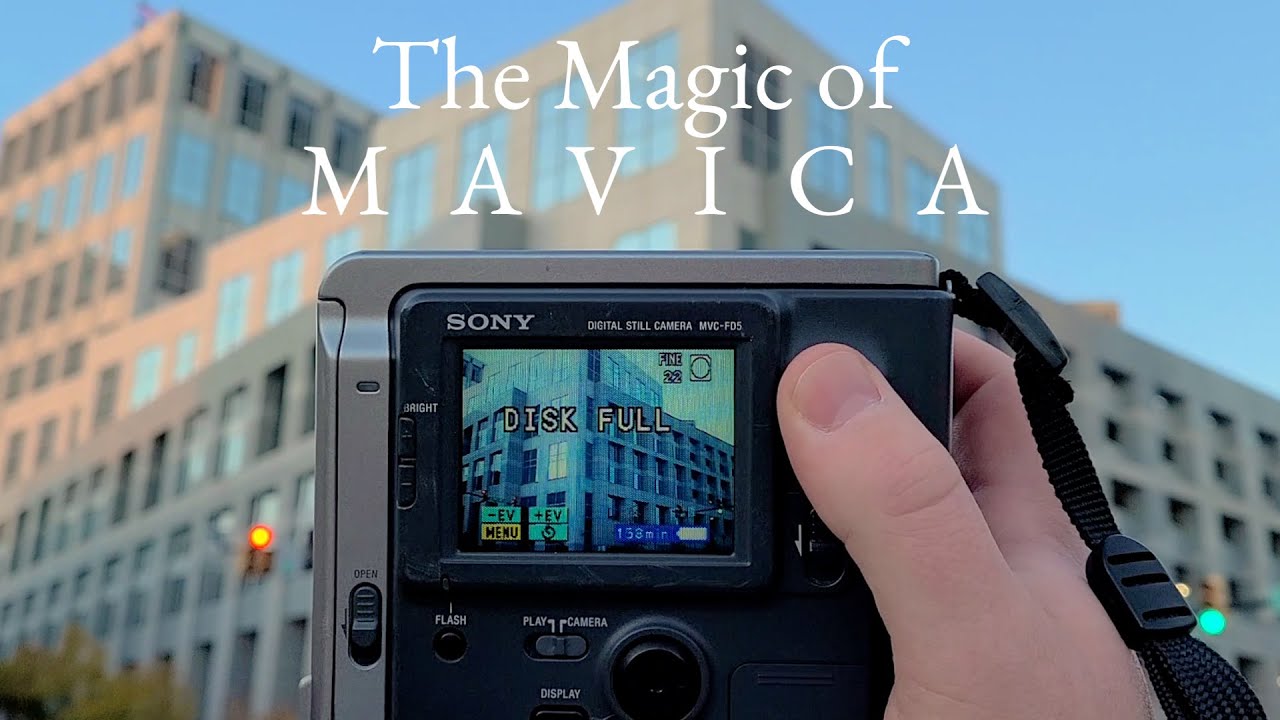 Sony Mavica FD5: Fun With Floppies! - YouTube