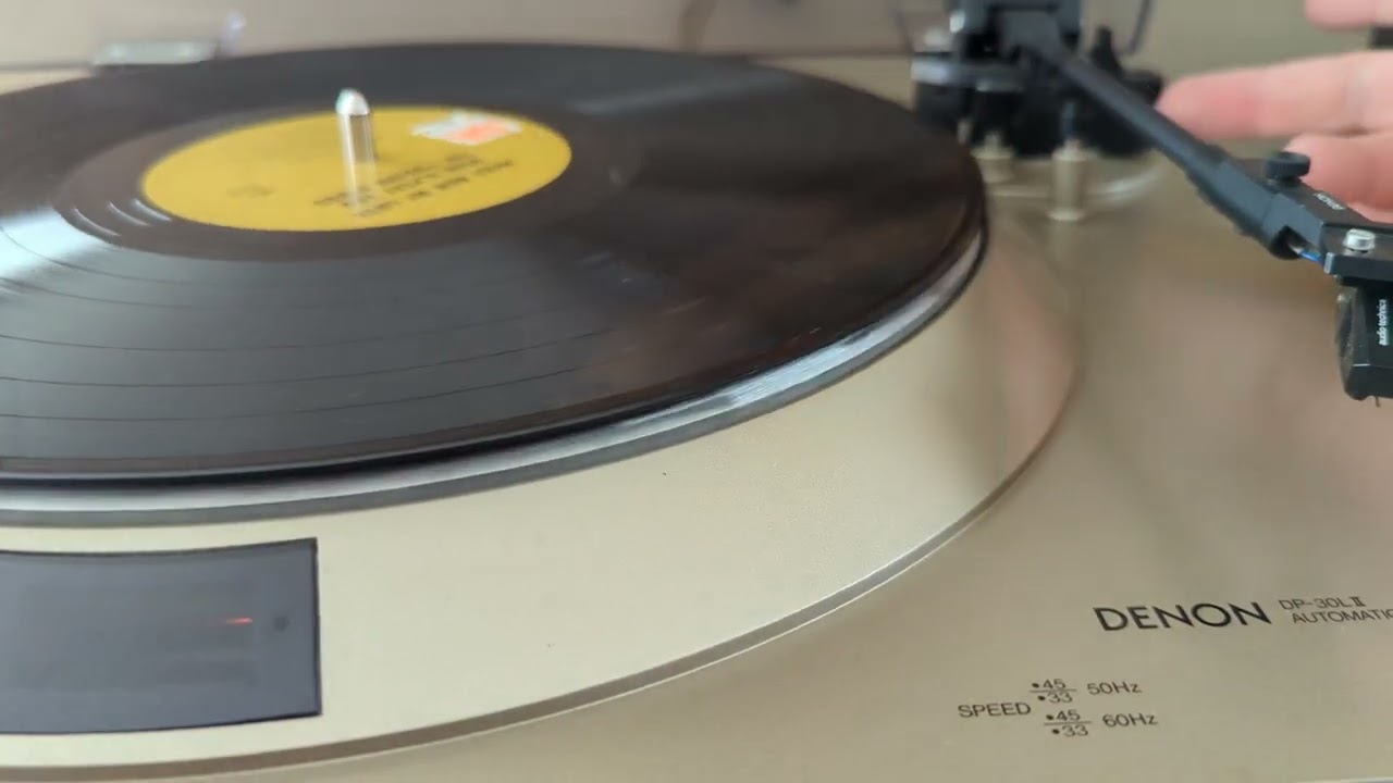 Denon DP 30 L II Turntable - YouTube