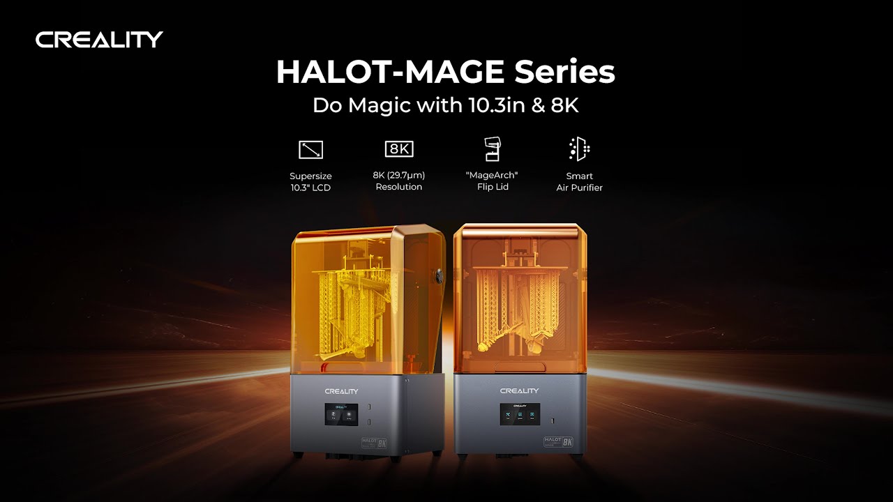 Creality HALOT-MAGE 8K 光造形3Dプリンター — 3Dプリンター