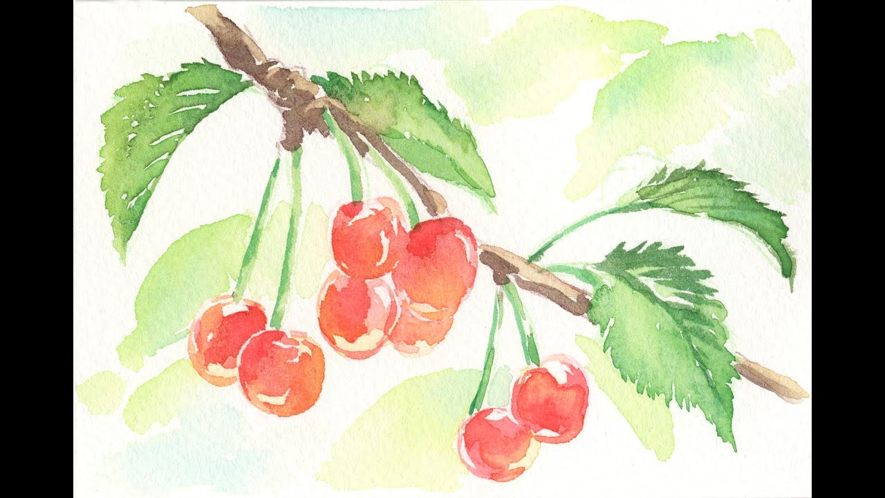 初夏の絵葉書シリーズ 〜さくらんぼ編〜 - YouTube