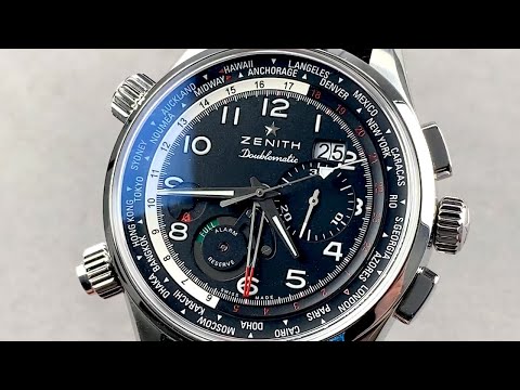 Zenith El Primero Pilot Doublematic 03.2400.4046/21.C721 Zenith