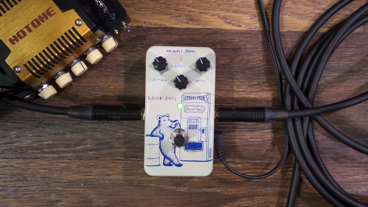 Animals Pedal - Rover Fuzz (NAMM 2018 Pedal Demo Marathon: more at