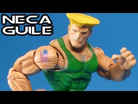 NECA Street Fighter IV GUILE HD Review - YouTube
