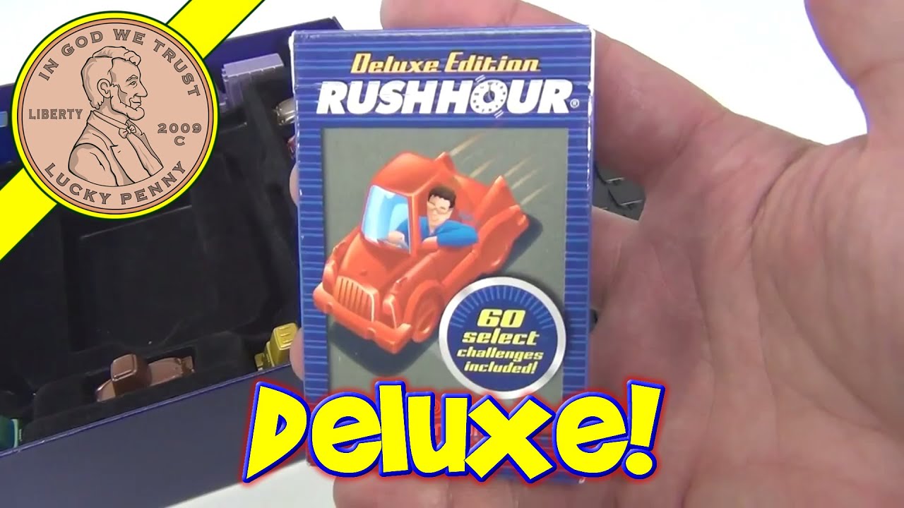 Rush Hour Traffic Jam - Deluxe Edition Game, Think Fun Games - YouTube