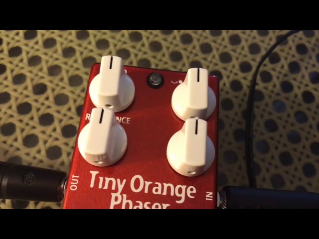 Test: Mad Professor Tiny Orange Phaser parte 1 - YouTube