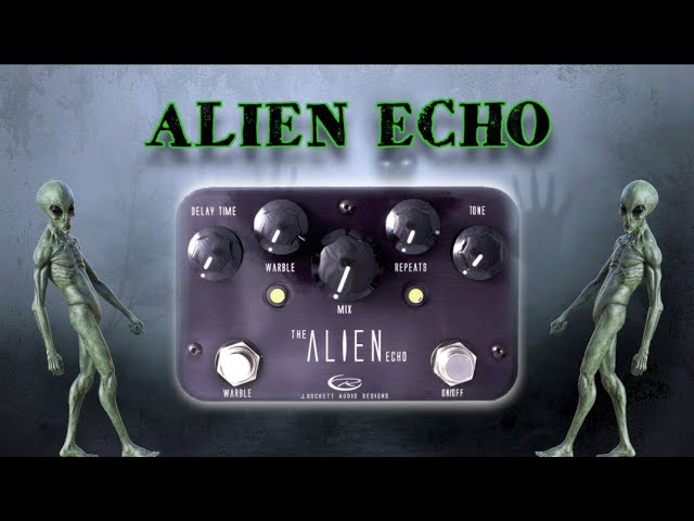 J.Rockett ALIEN ECHO - ANALOG-VOICED DELAY WITH DYNAMIC MODULATION