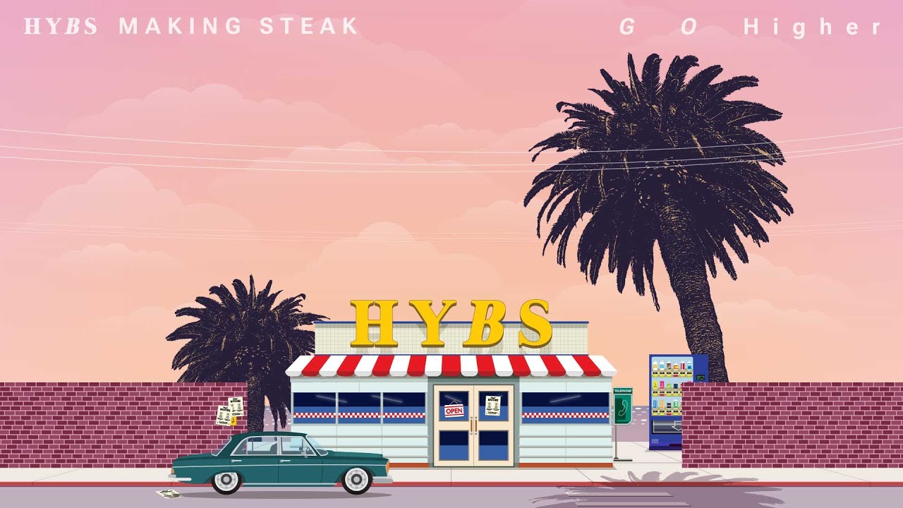예약 판매] HYBS 하입스 lp - MAKING STEAK [ 1LP Transparent Orange