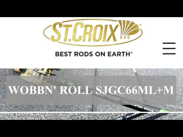 ウォブンロールSJGC66ML+M【バス釣り】グラスコンポジットロッド - YouTube