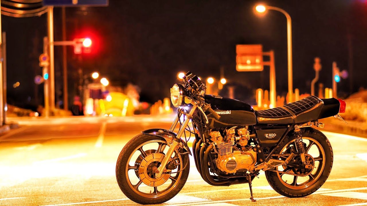 最高の音 モリワキ集合管Kawasaki Z400FX OLYMPUS E-M1X DJI Osmo