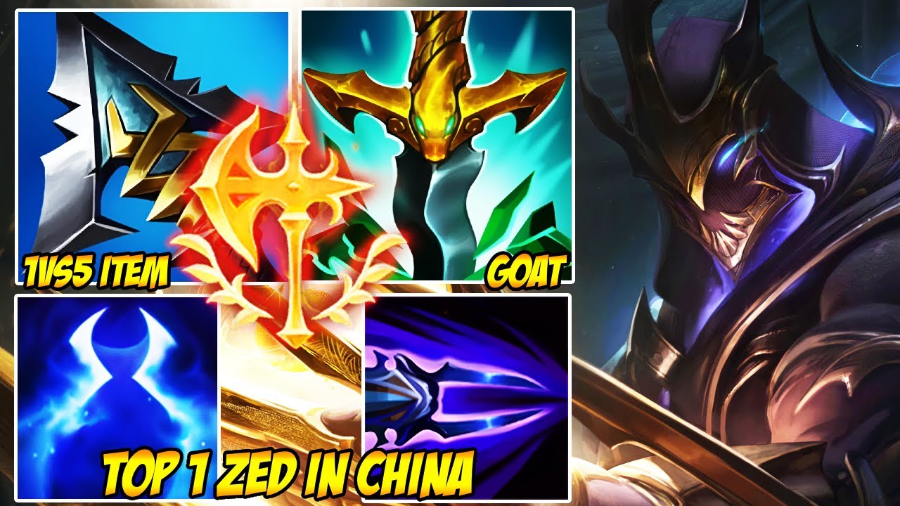 WILD RIFT CHINA TOP 1 ZED - NO PANIC, JUST EXECUTION - YouTube