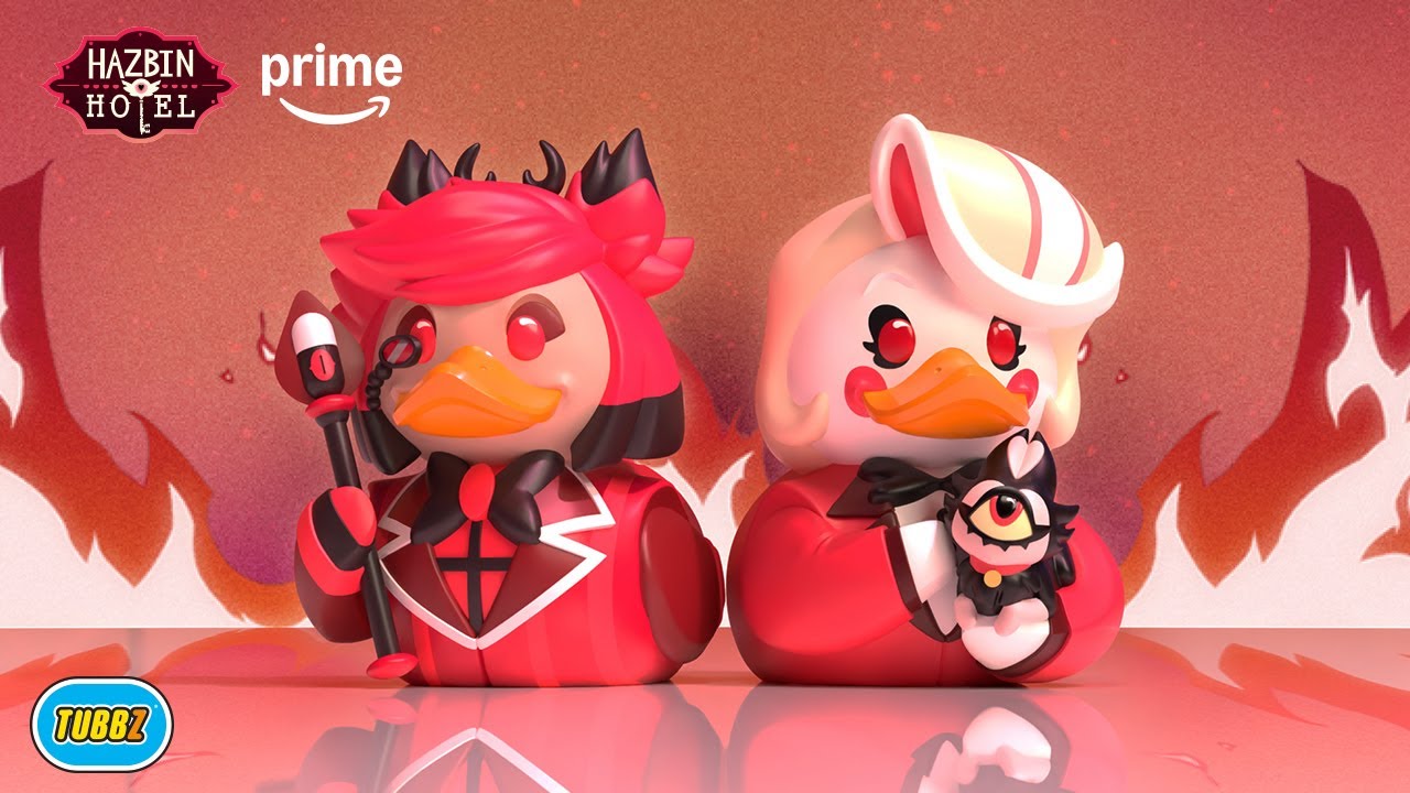 WELCOME TO HAZBIN HOTEL - Charlie & Alastor TUBBZ are here! - YouTube