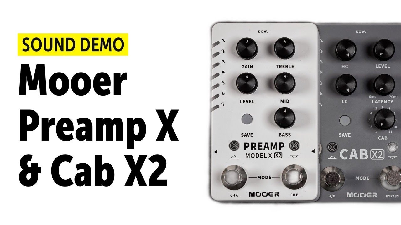 MOOER / PREAMP MODEL X2の特徴と使い方などを徹底レビュー。小型