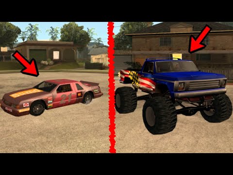 GTA SAレア車】「Hotring Racer」と「Monster」の入手方法（初心者向き