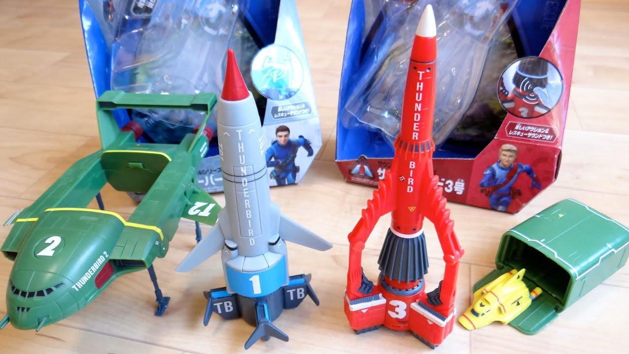 FAB! Wings & arms deployed! Thunderbirds 1 & 3 review! Sound